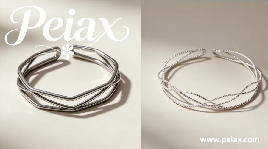 Stainless Steel vs Sterling Silver: Which Is Best for Your Jewelry Needs? Peiax - Stainless Steel vs Sterling Silver Which Is Best for Your Jewelry Needs