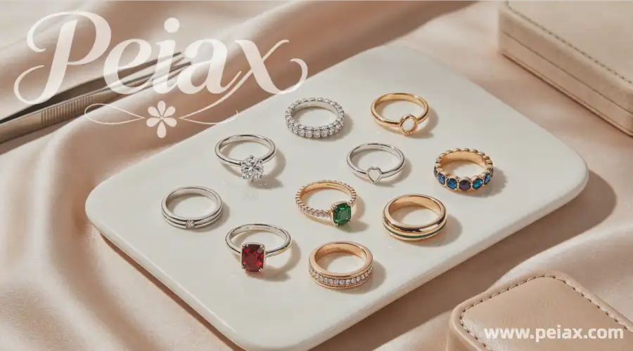 Types of Rings: Styles, Meanings, and How to Choose for Your Business Peiax - Types of Rings Styles, Meanings, and How to Choose for Your Business